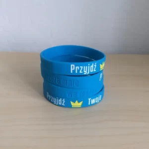 Opaska na nadgarstek „Przyjdź Królestwo Twoje” (wąska)